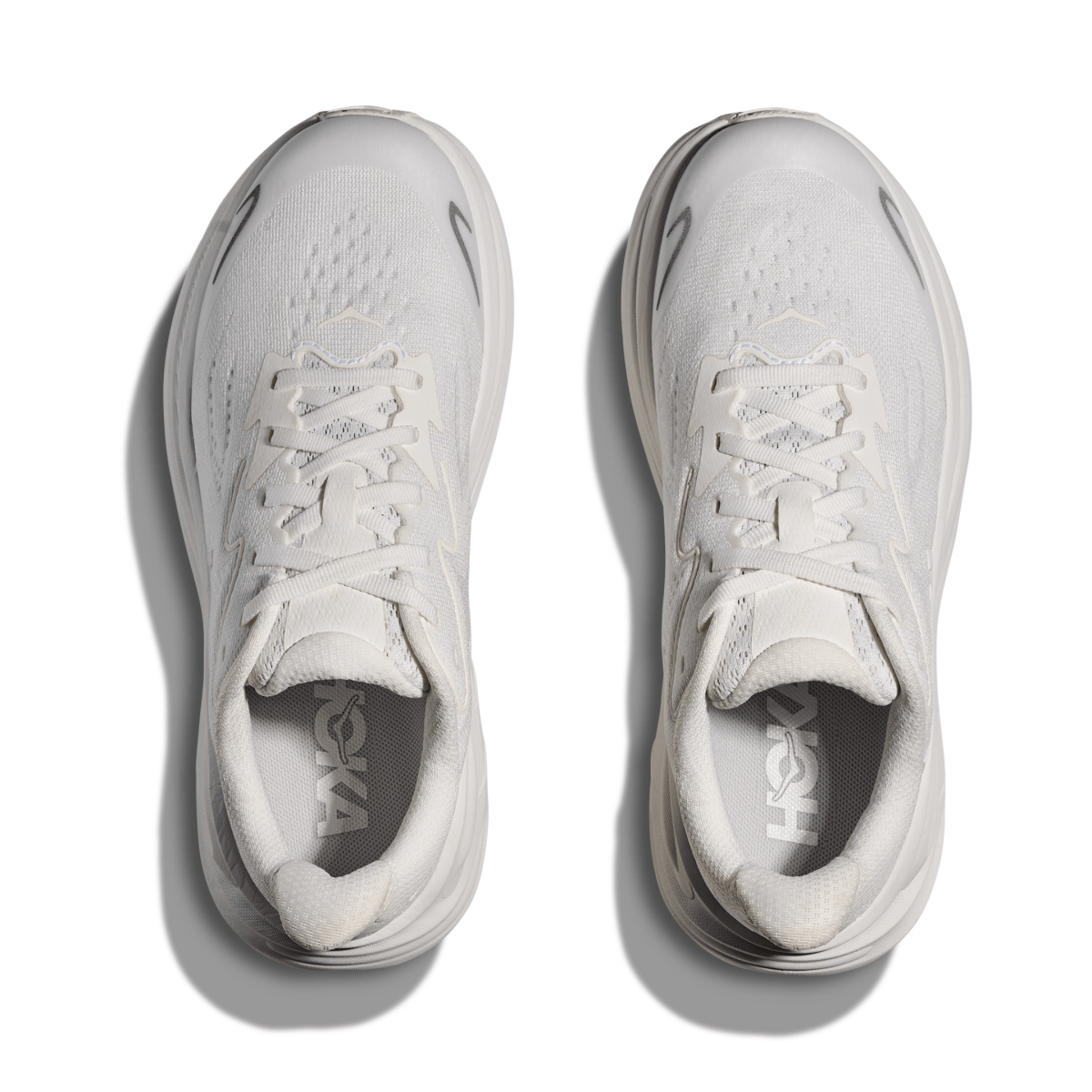 Hoka One One Kids (Grade School) Clifton 10 White/White - 1103762 - Tip Top Shoes of New York