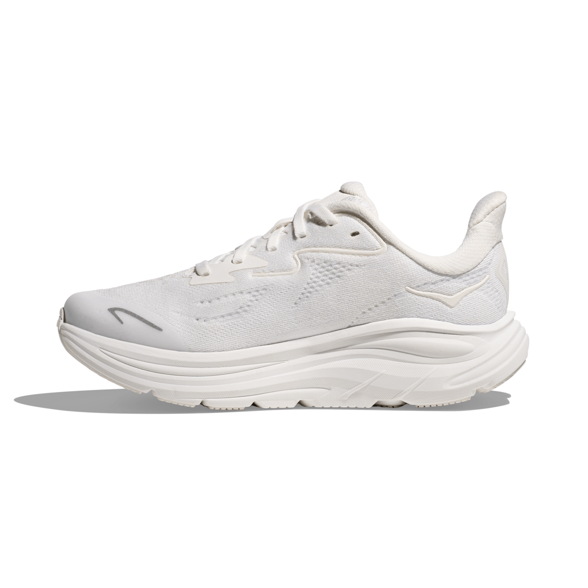 Hoka One One Kids (Grade School) Clifton 10 White/White - 1103762 - Tip Top Shoes of New York