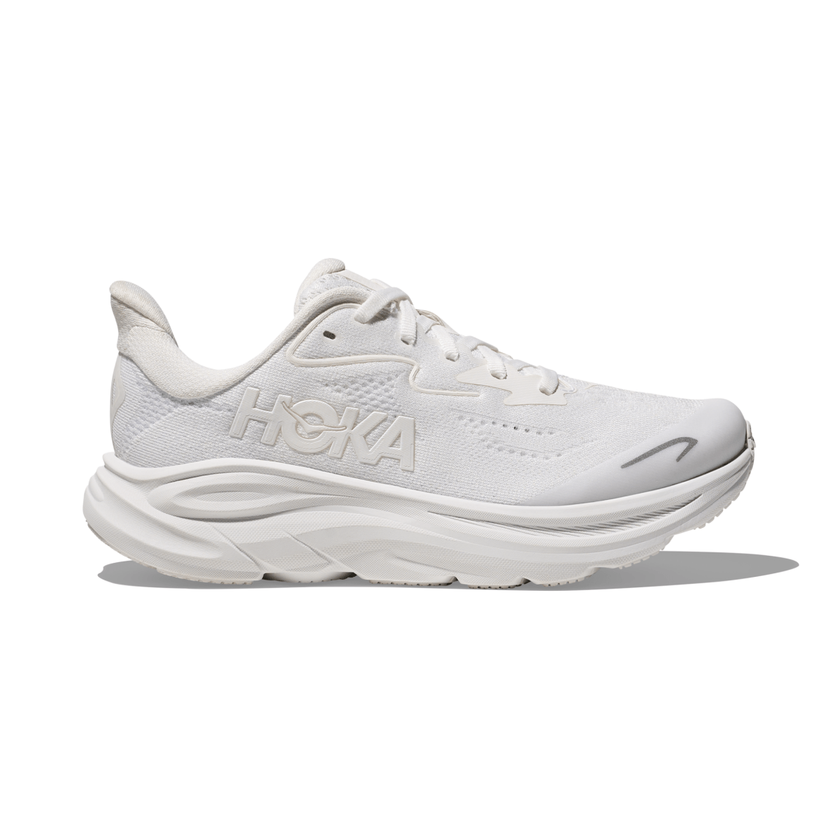 Hoka One One Kids (Grade School) Clifton 10 White/White - 1103762 - Tip Top Shoes of New York