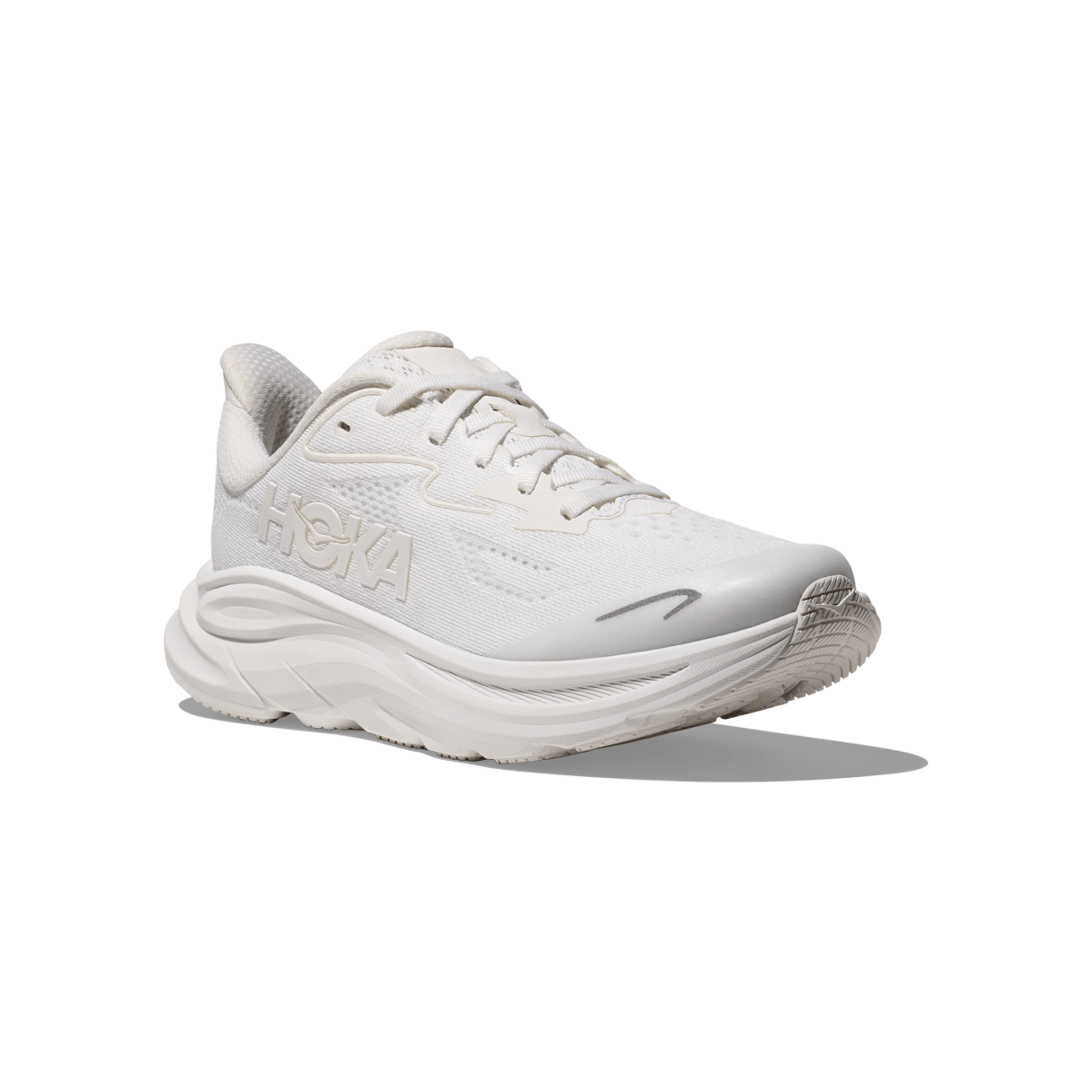 Hoka One One Kids (Grade School) Clifton 10 White/White - 1103762 - Tip Top Shoes of New York