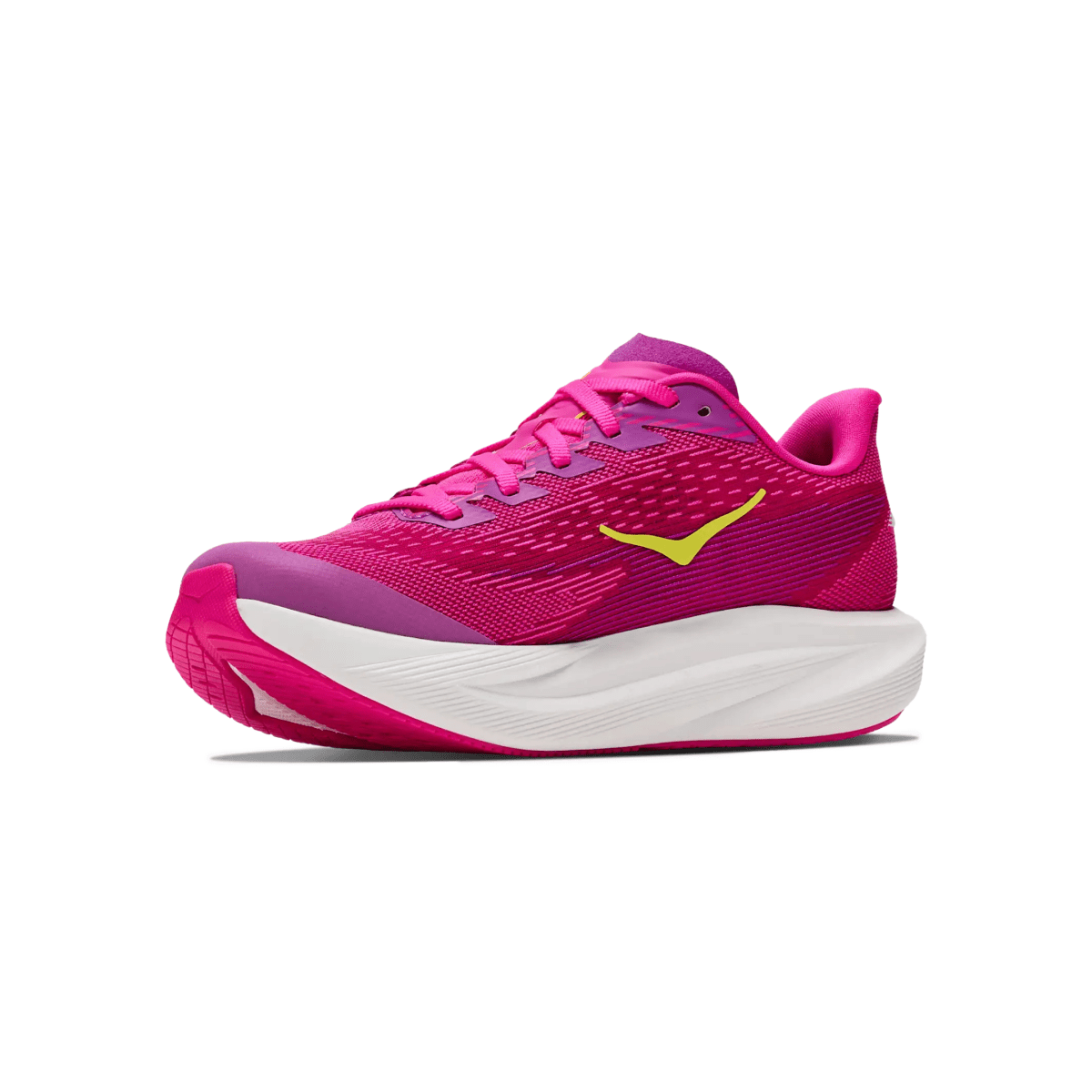 Hoka One One Kids (Grade School) Mach 7 Fuchsia/Neon Dragonfruit - 1110687 - Tip Top Shoes of New York
