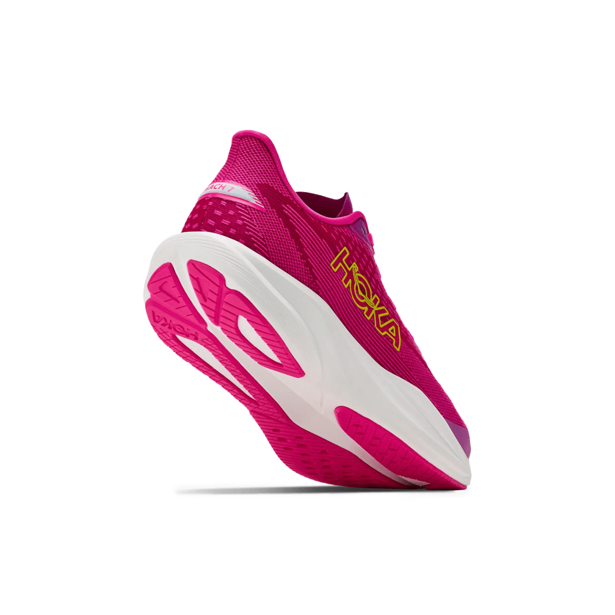 Hoka One One Kids (Grade School) Mach 7 Fuchsia/Neon Dragonfruit - 1110687 - Tip Top Shoes of New York