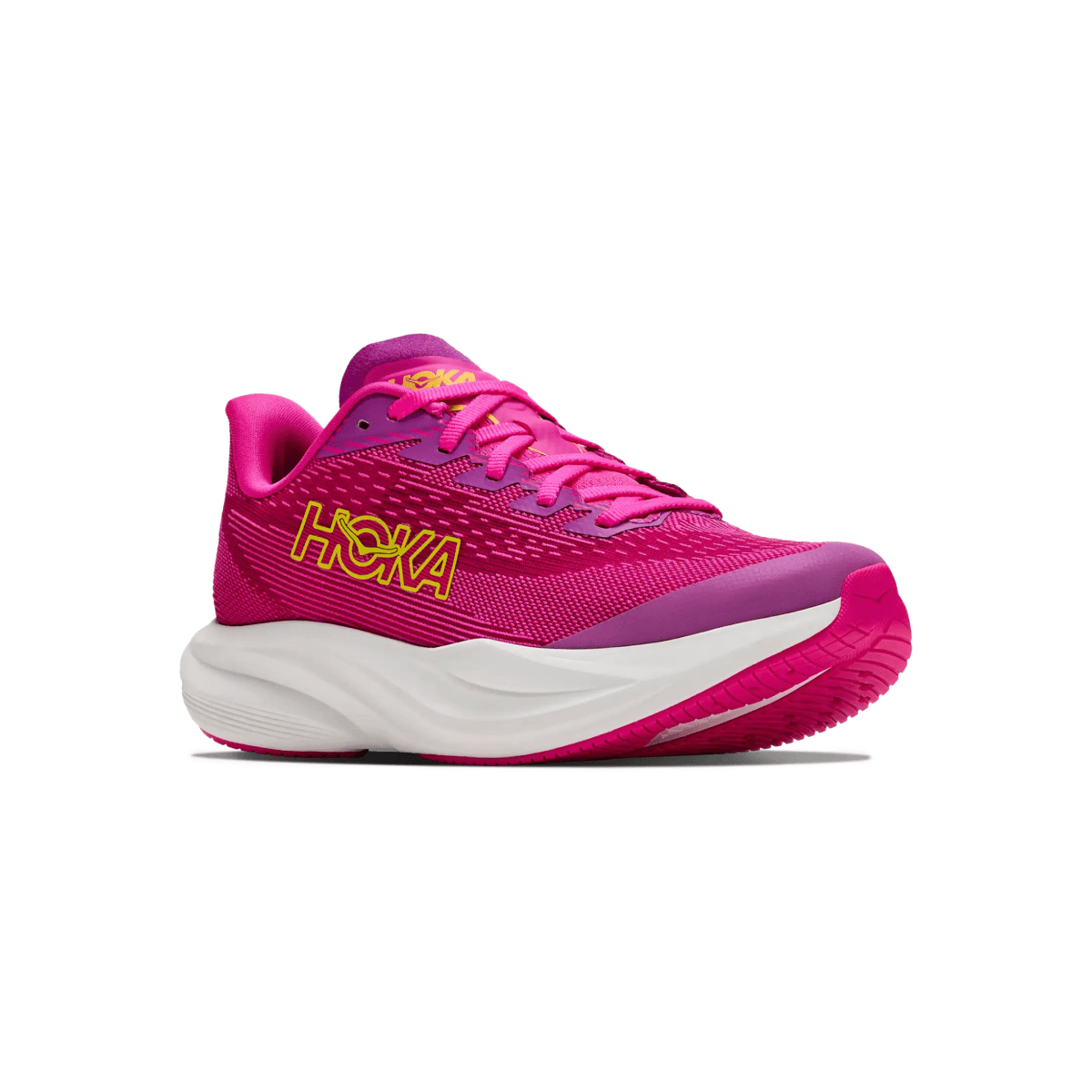 Hoka One One Kids (Grade School) Mach 7 Fuchsia/Neon Dragonfruit - 1110687 - Tip Top Shoes of New York