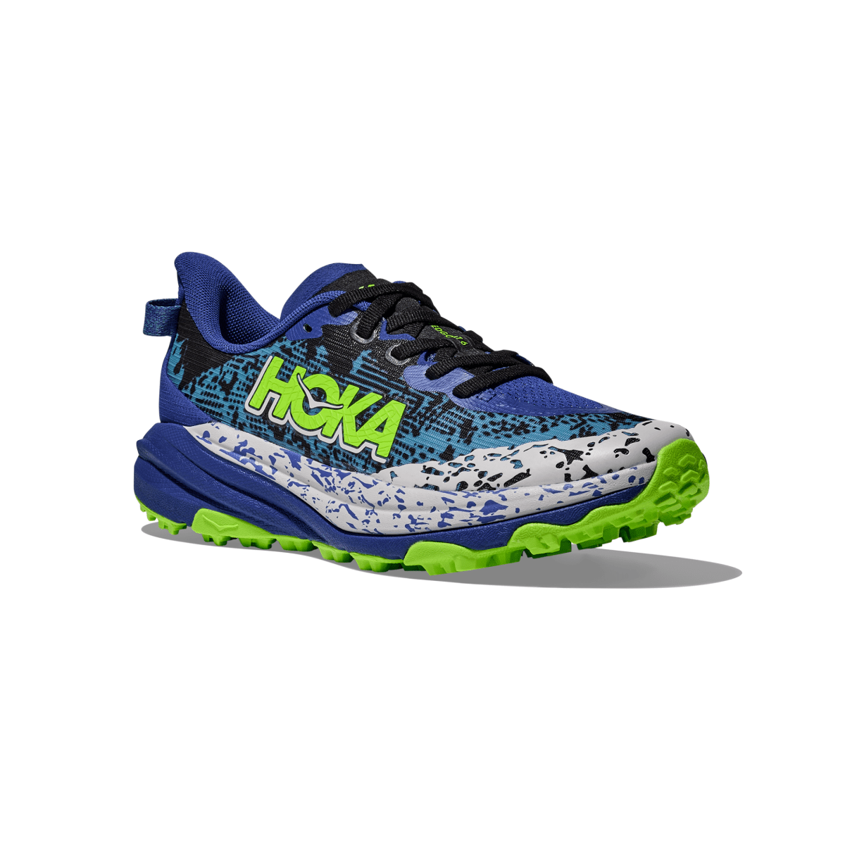 Hoka One One Kid's (Grade School) Speedgoat 6 Y Night Sky/Neon Lime - 1098851 - Tip Top Shoes of New York