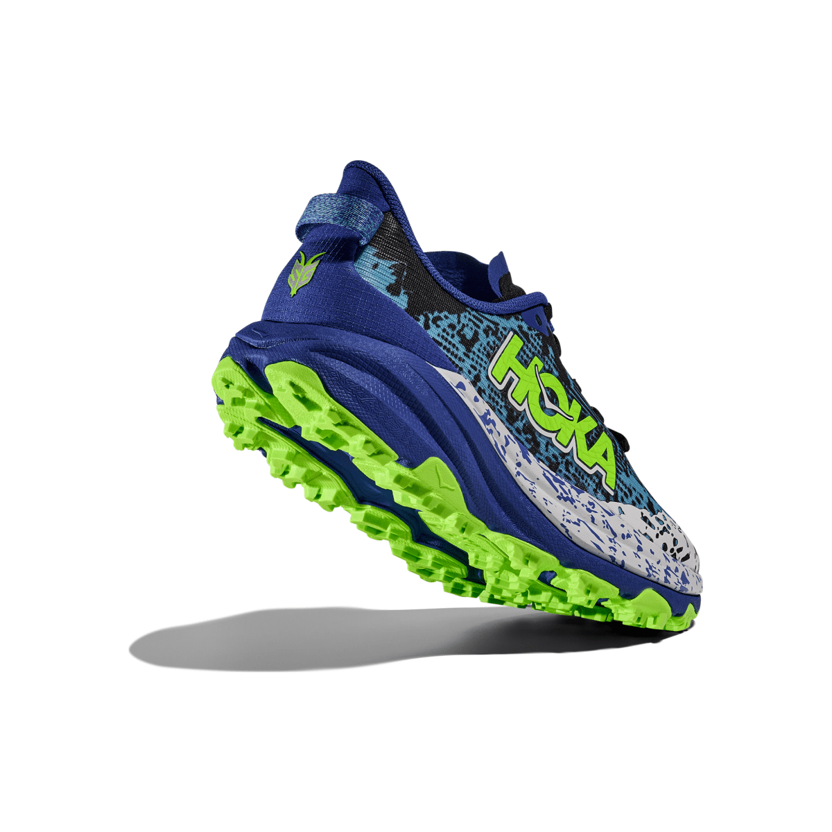 Hoka One One Kid's (Grade School) Speedgoat 6 Y Night Sky/Neon Lime - 1098851 - Tip Top Shoes of New York