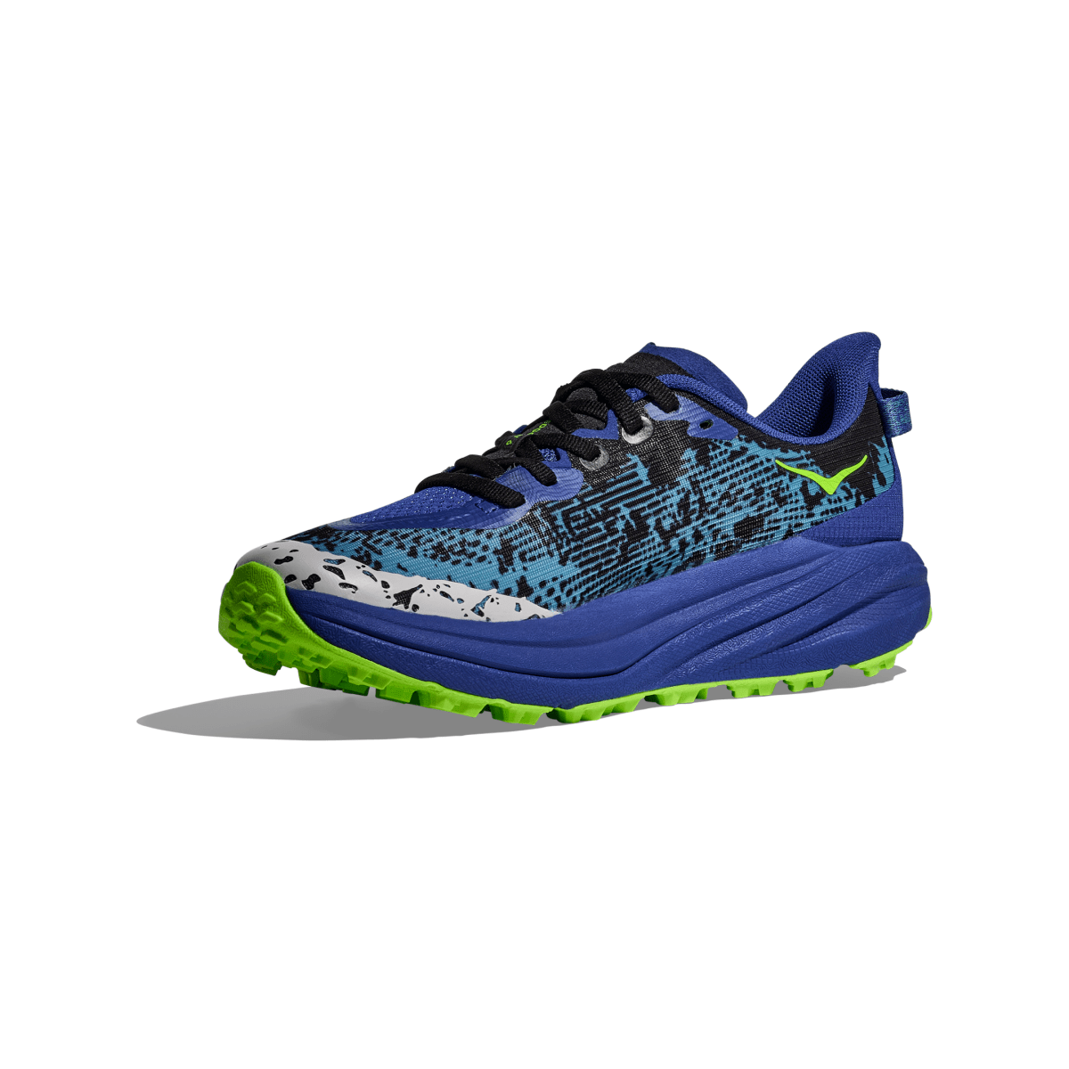 Hoka One One Kid's (Grade School) Speedgoat 6 Y Night Sky/Neon Lime - 1098851 - Tip Top Shoes of New York