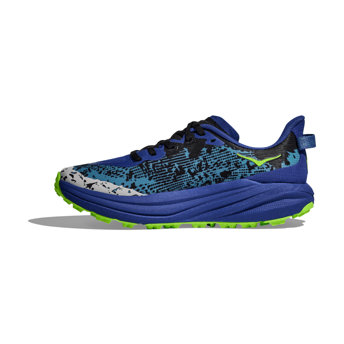 Hoka One One Kid's (Grade School) Speedgoat 6 Y Night Sky/Neon Lime - 1098851 - Tip Top Shoes of New York