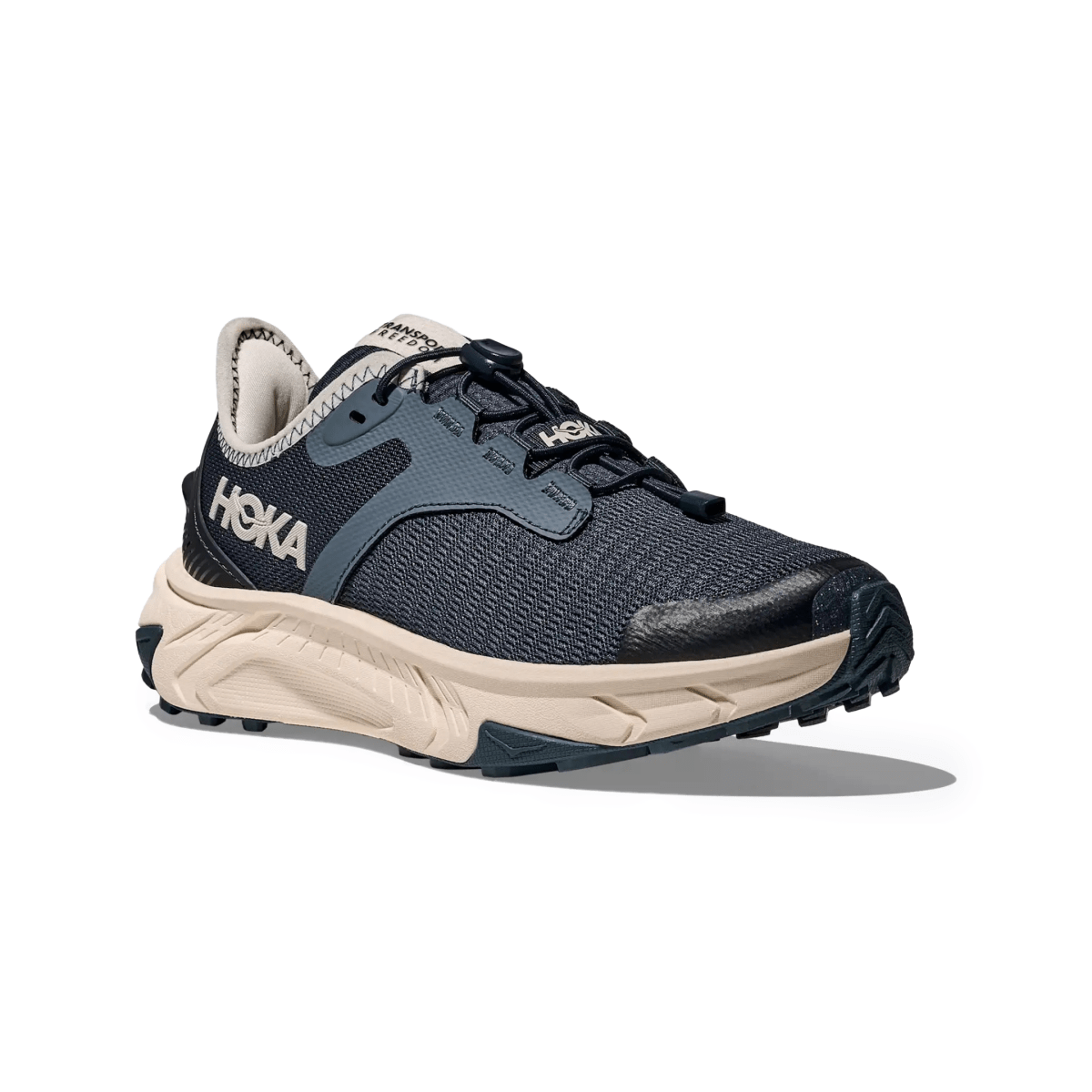 Hoka One One Kids (Grade School) Transport Freedom Varsity Navy/Alabaster - 1103825 - Tip Top Shoes of New York