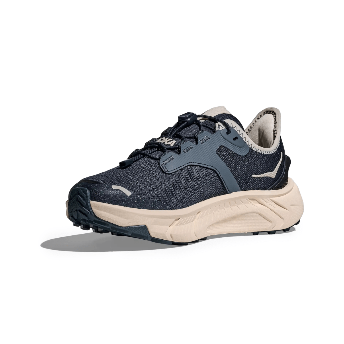 Hoka One One Kids (Grade School) Transport Freedom Varsity Navy/Alabaster - 1103825 - Tip Top Shoes of New York