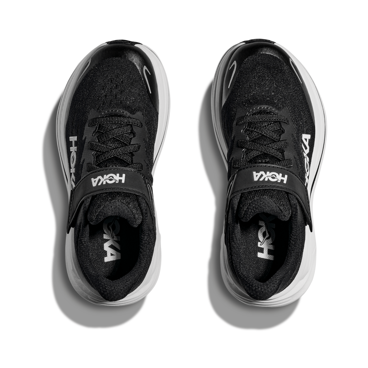 Hoka One One Kid's (Preschool) Clifton 10 Black/White - 1098778 - Tip Top Shoes of New York