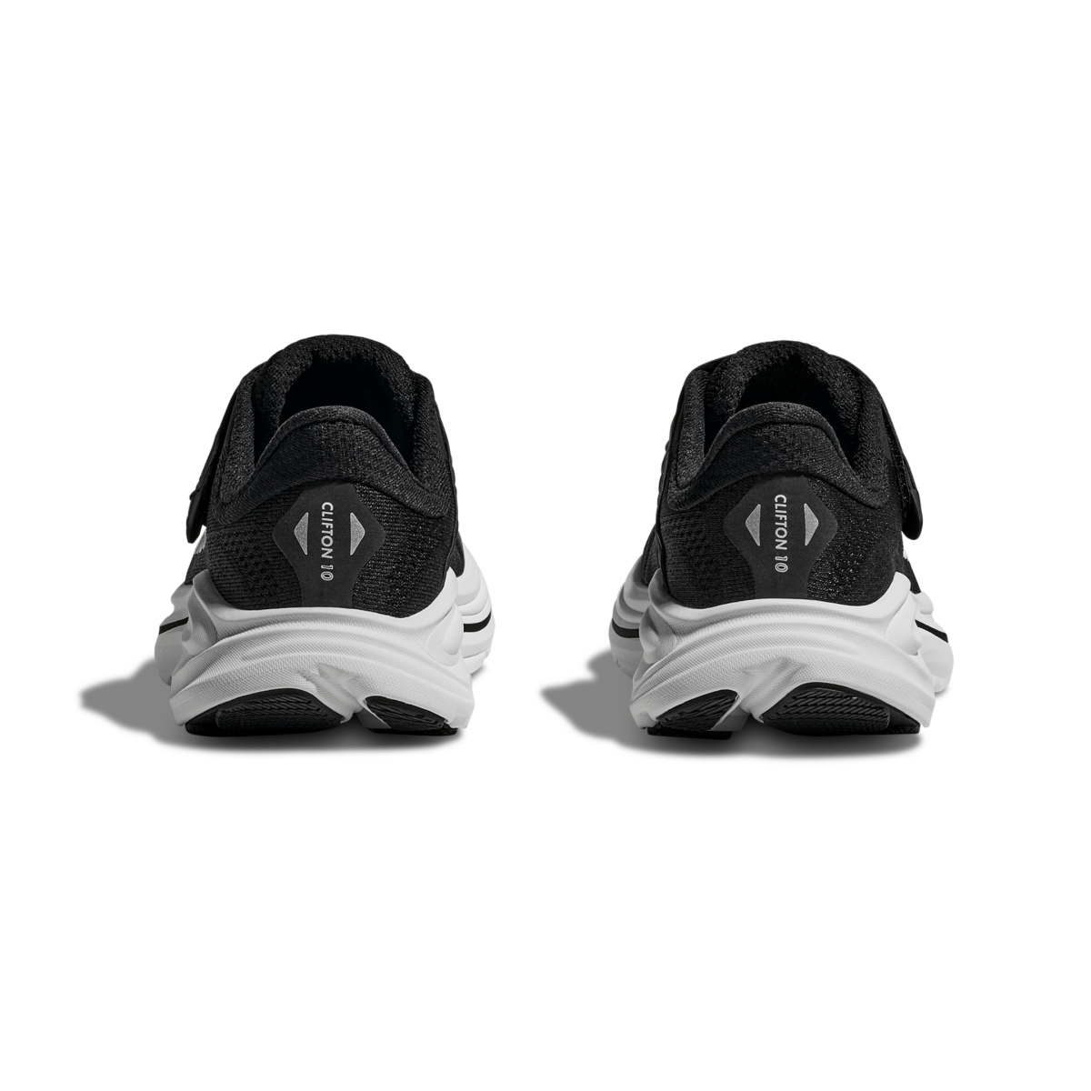 Hoka One One Kid's (Preschool) Clifton 10 Black/White - 1098778 - Tip Top Shoes of New York