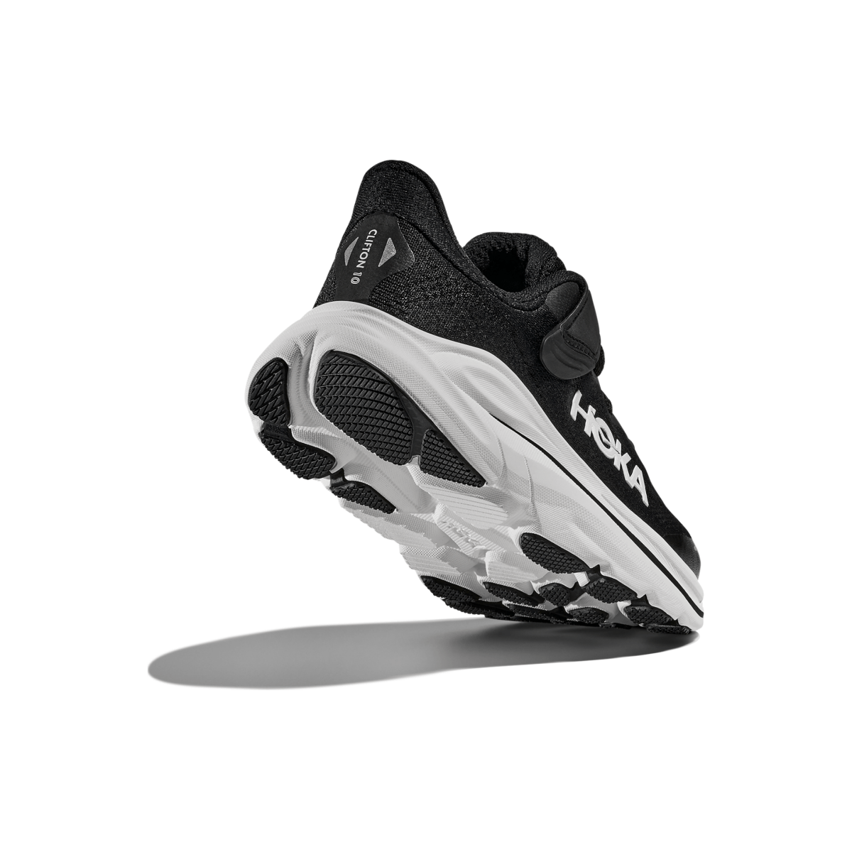 Hoka One One Kid's (Preschool) Clifton 10 Black/White - 1098778 - Tip Top Shoes of New York