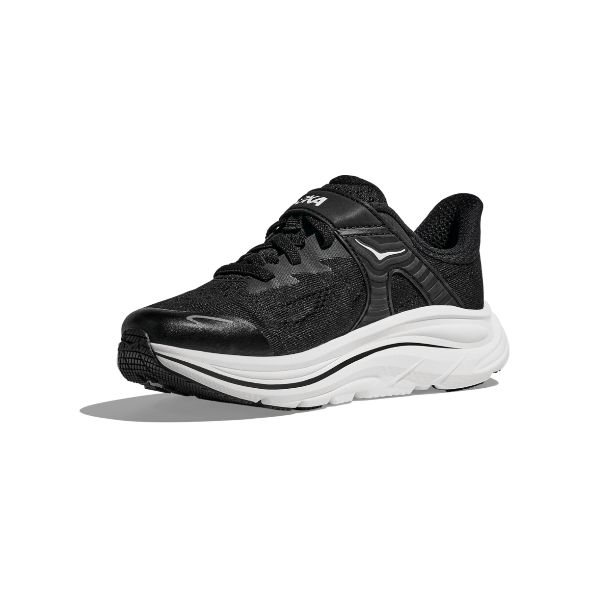 Hoka One One Kid's (Preschool) Clifton 10 Black/White - 1098778 - Tip Top Shoes of New York