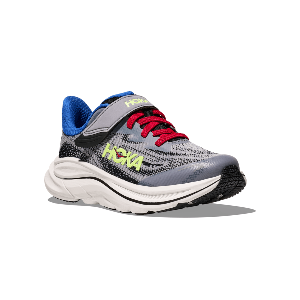 Hoka One One Kids (Preschool) Clifton 10 Foggy Grey/Black - 1103790 - Tip Top Shoes of New York