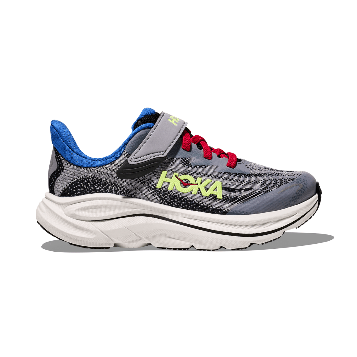 Hoka One One Kids (Preschool) Clifton 10 Foggy Grey/Black - 1103790 - Tip Top Shoes of New York