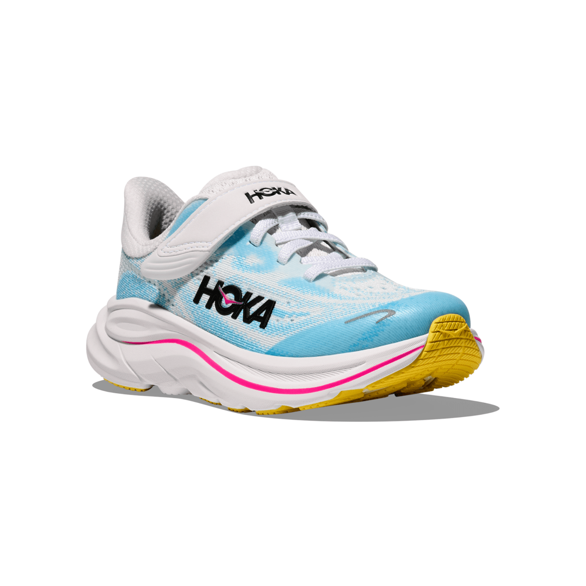 Hoka One One Kids (Preschool) Clifton 10 Frost/Soaring Blue - 1103803 - Tip Top Shoes of New York