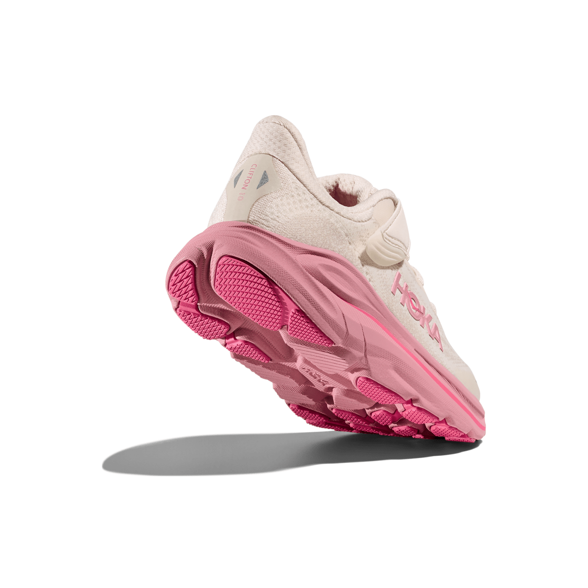 Hoka One One Kid's (Preschool) Clifton 10 Rose Cream/Dried Rose - 1098791 - Tip Top Shoes of New York