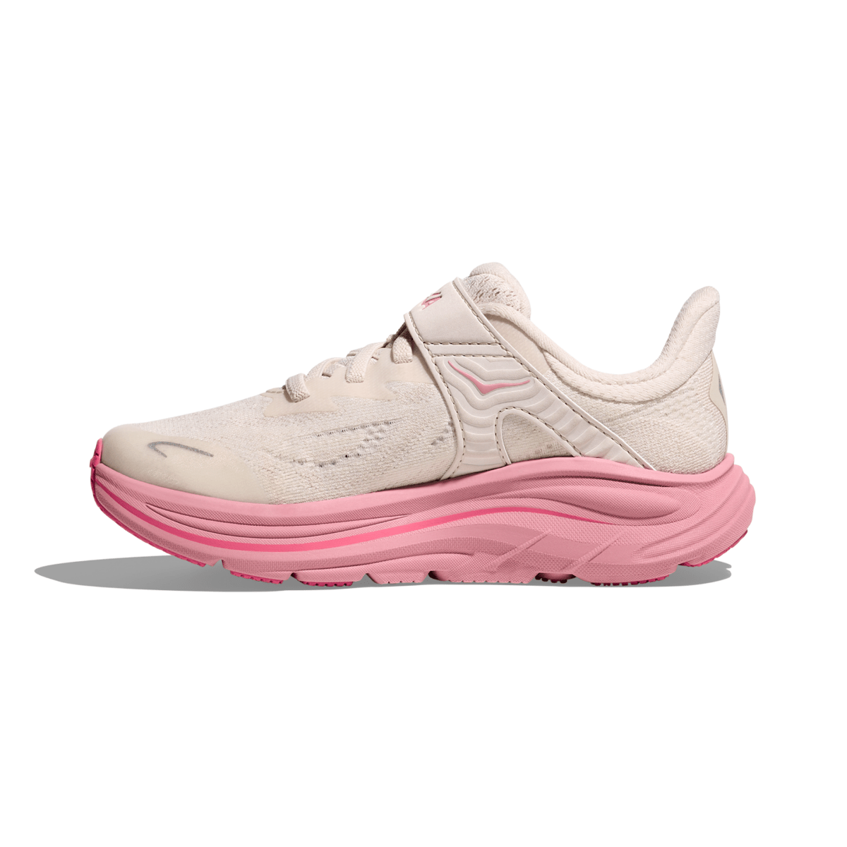 Hoka One One Kid's (Preschool) Clifton 10 Rose Cream/Dried Rose - 1098791 - Tip Top Shoes of New York