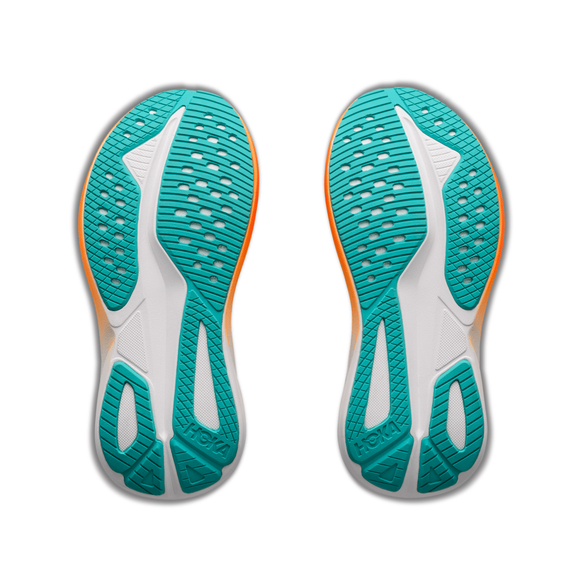 Hoka One One Kids (Preschool) Mach 7 Night Glow Blue/Neon Tangerine - 1110699 - Tip Top Shoes of New York