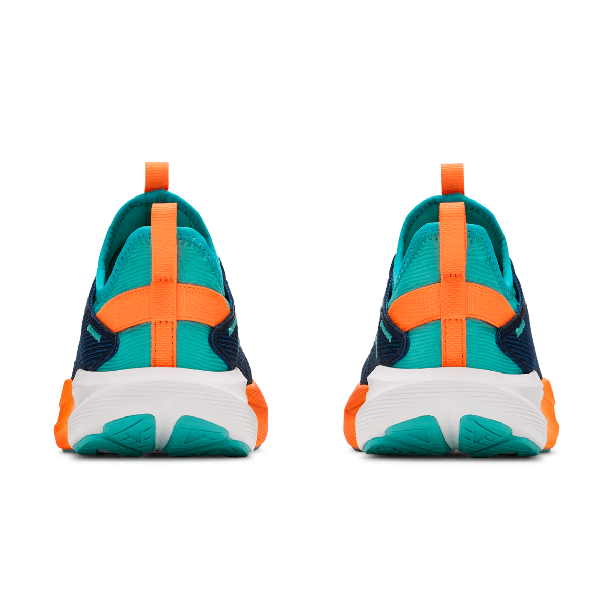 Hoka One One Kids (Preschool) Mach 7 Night Glow Blue/Neon Tangerine - 1110699 - Tip Top Shoes of New York