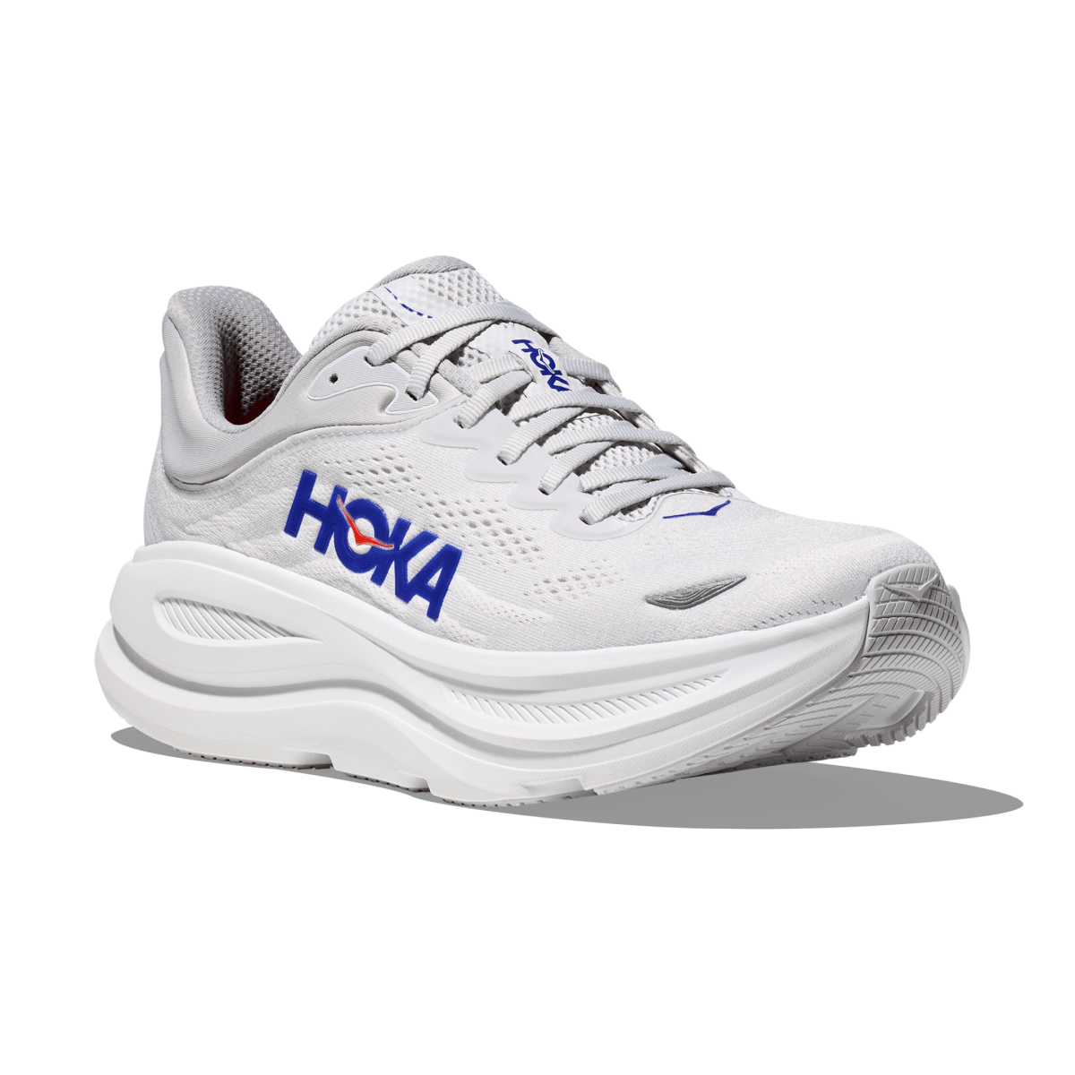 Hoka One One Men's Bondi 9 Cosmic Grey/Ultramarine - 10056204 - Tip Top Shoes of New York