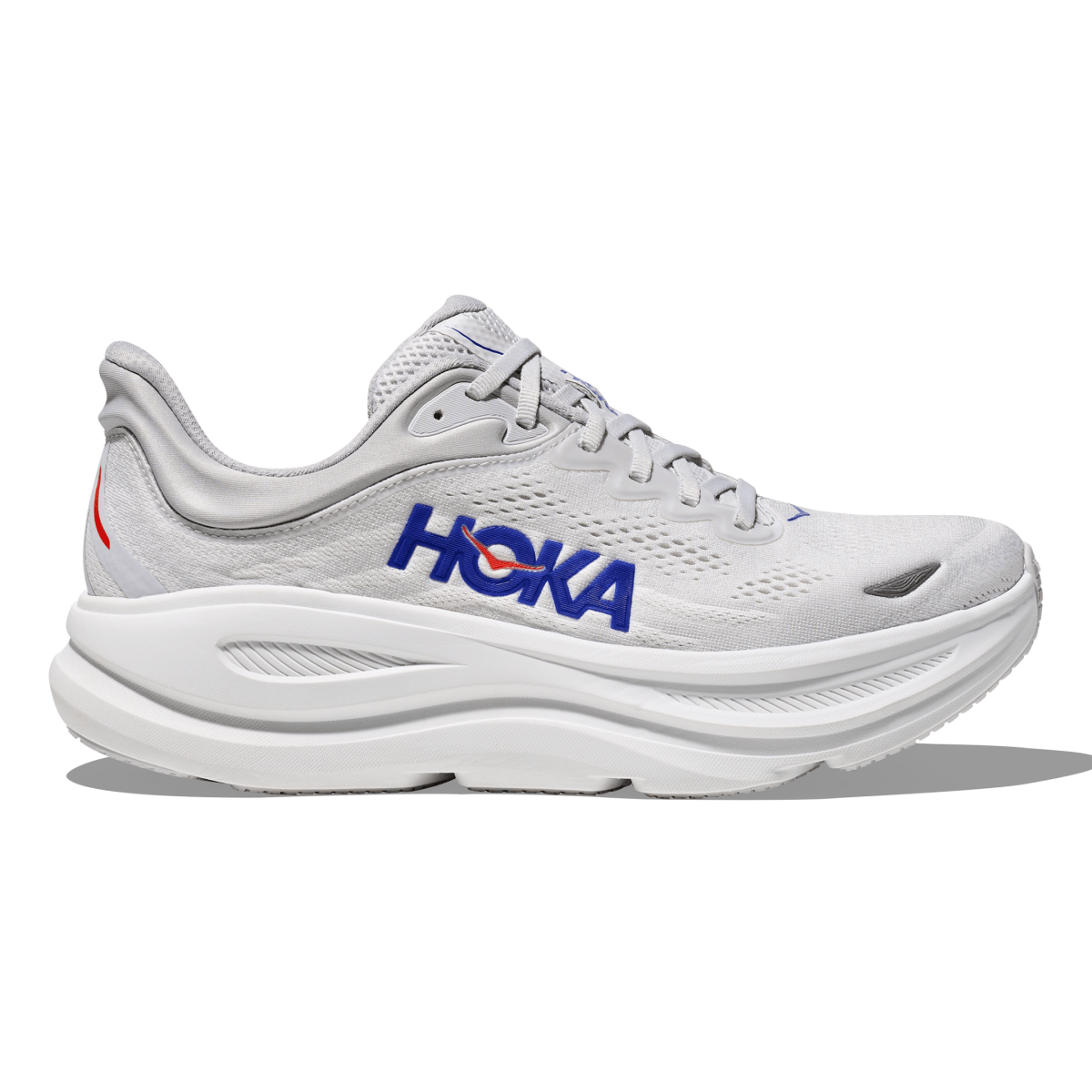 Hoka One One Men's Bondi 9 Cosmic Grey/Ultramarine - 10056204 - Tip Top Shoes of New York