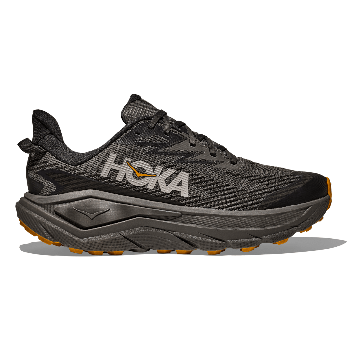 Hoka One One Men's Challenger 8 GTX Asphalt Grey/Varsity Yellow - 11013014 - Tip Top Shoes of New York