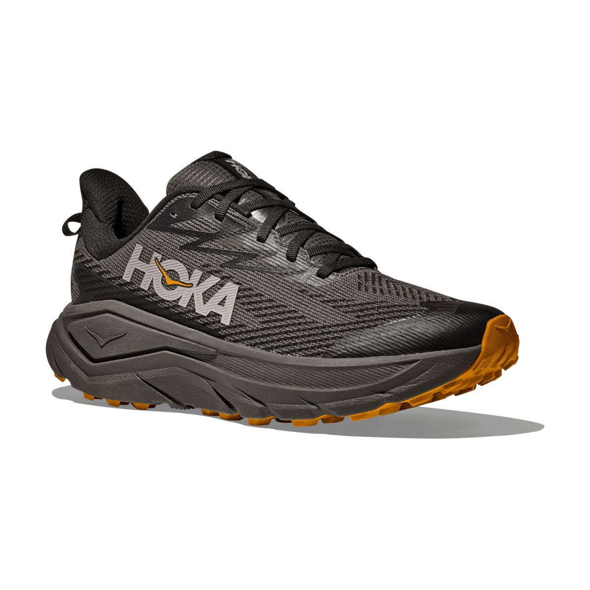 Hoka One One Men's Challenger 8 GTX Asphalt Grey/Varsity Yellow - 11013014 - Tip Top Shoes of New York