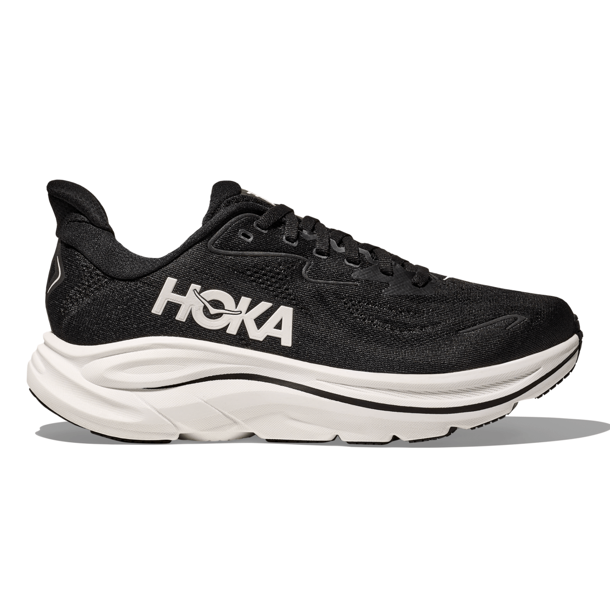 Hoka One One Men's Clifton 10 Black/White - 10056470 - Tip Top Shoes of New York