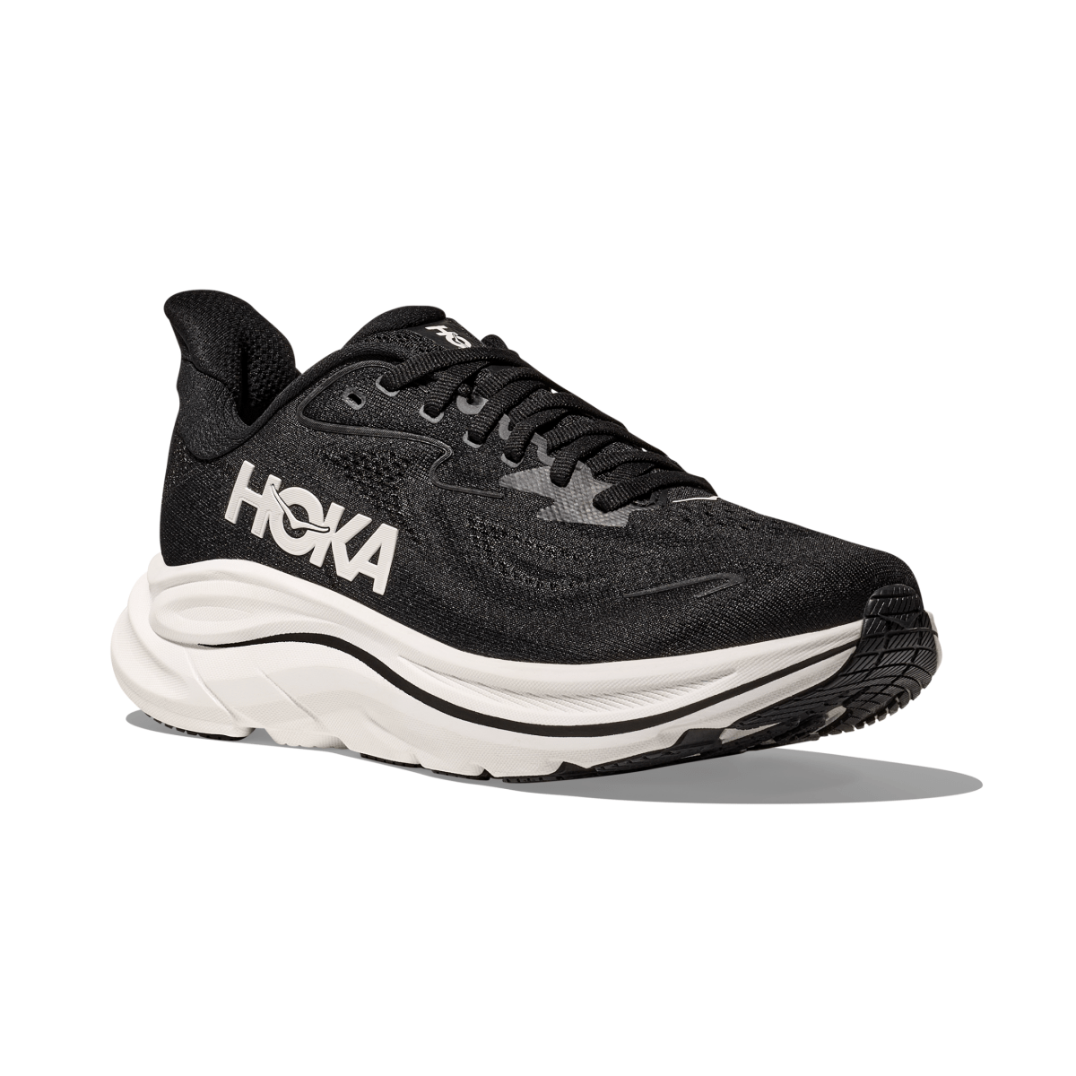 Hoka One One Men's Clifton 10 Black/White - 10056470 - Tip Top Shoes of New York