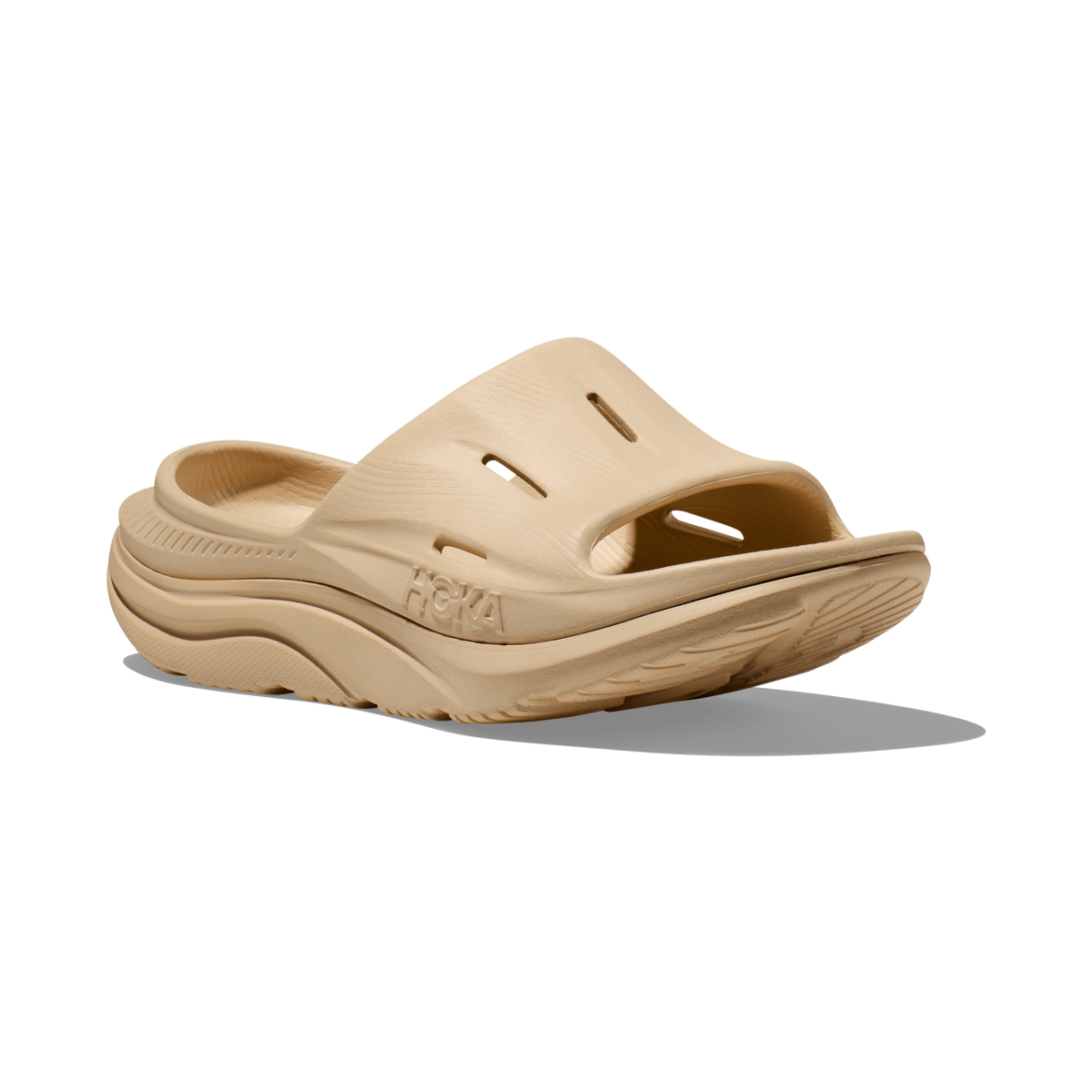 Hoka One One Men's Ora Recovery Slide 3 Shifting Sand - 10065209 - Tip Top Shoes of New York