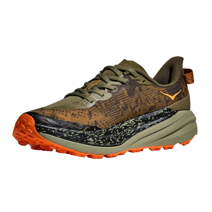 Hoka One One Men's Speedgoat 6 Antique Olive/Squash - 10047955 - Tip Top Shoes of New York