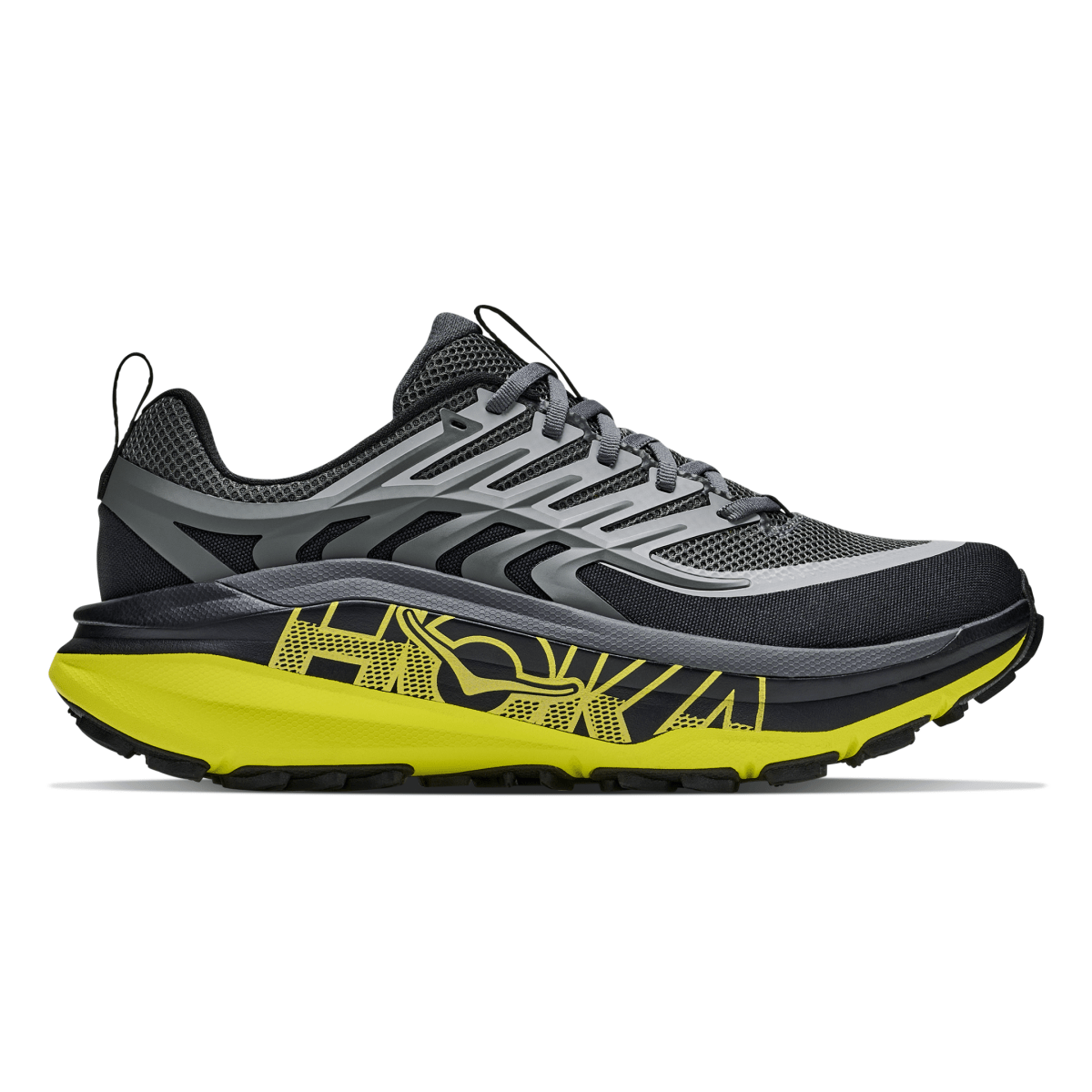 Hoka One One Men's Stinson 8 Black/Citrus - 11020447 - Tip Top Shoes of New York