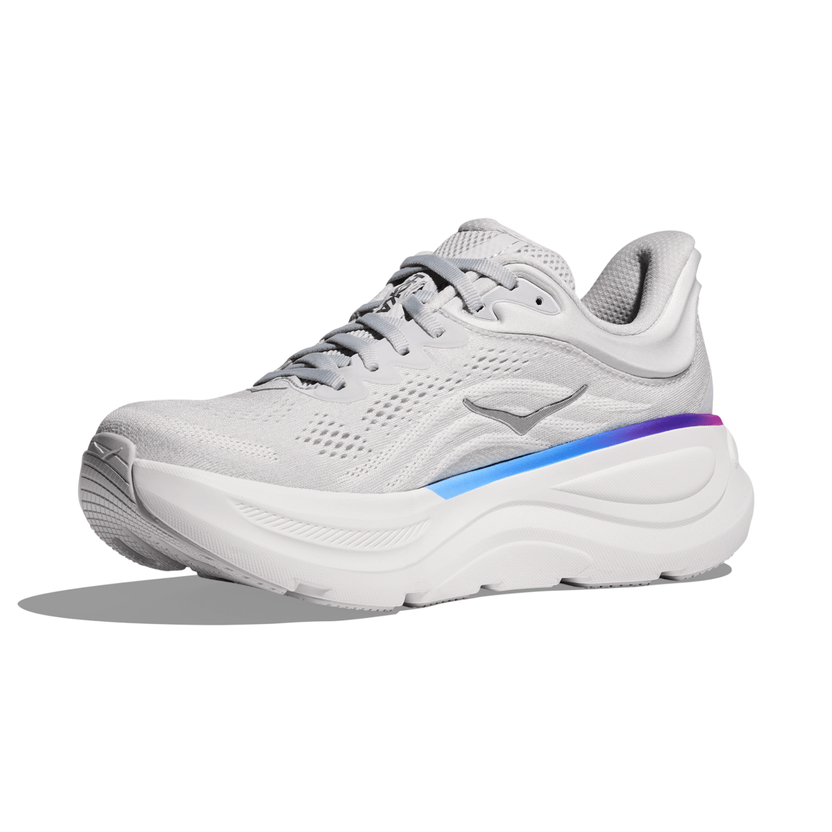 Hoka One One Women's Bondi 9 Cosmic Grey/White - 10056026 - Tip Top Shoes of New York