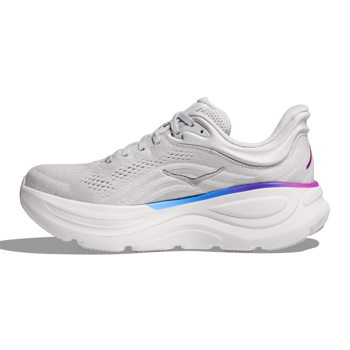 Hoka One One Women's Bondi 9 Cosmic Grey/White - 10056026 - Tip Top Shoes of New York