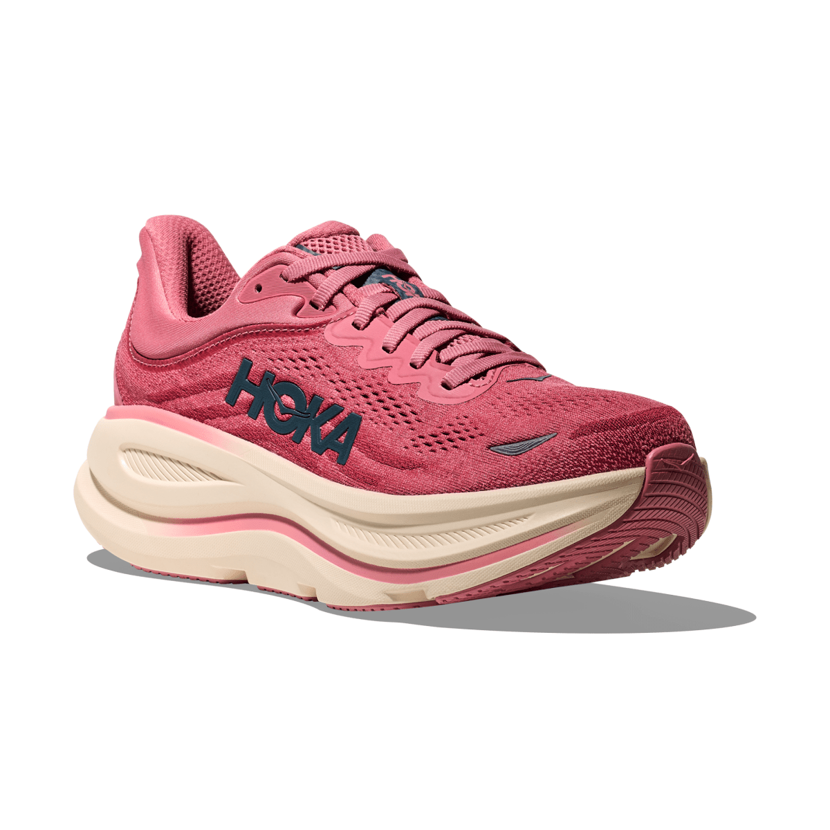 Hoka One One Women's Bondi 9 Lingonberry/Cranberry - 11011884 - Tip Top Shoes of New York