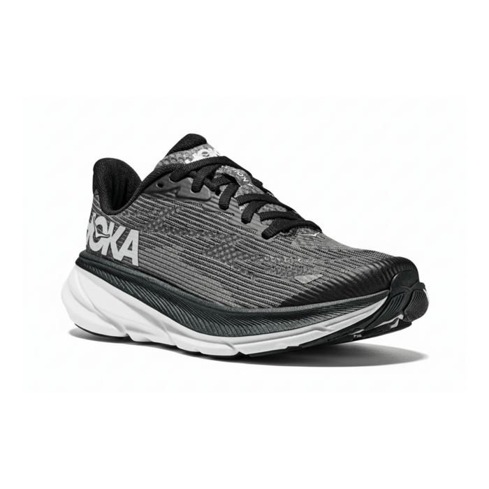 Hoka One One Women's Bondi SR Black Leather — Tip Top Shoes of New