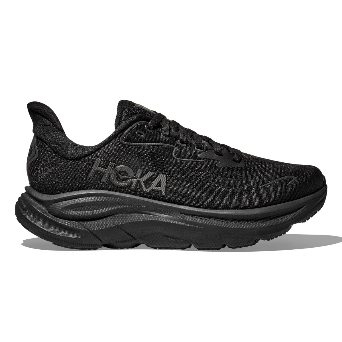 Hoka One One Women's Clifton 10 Black/Black - 10057375 - Tip Top Shoes of New York