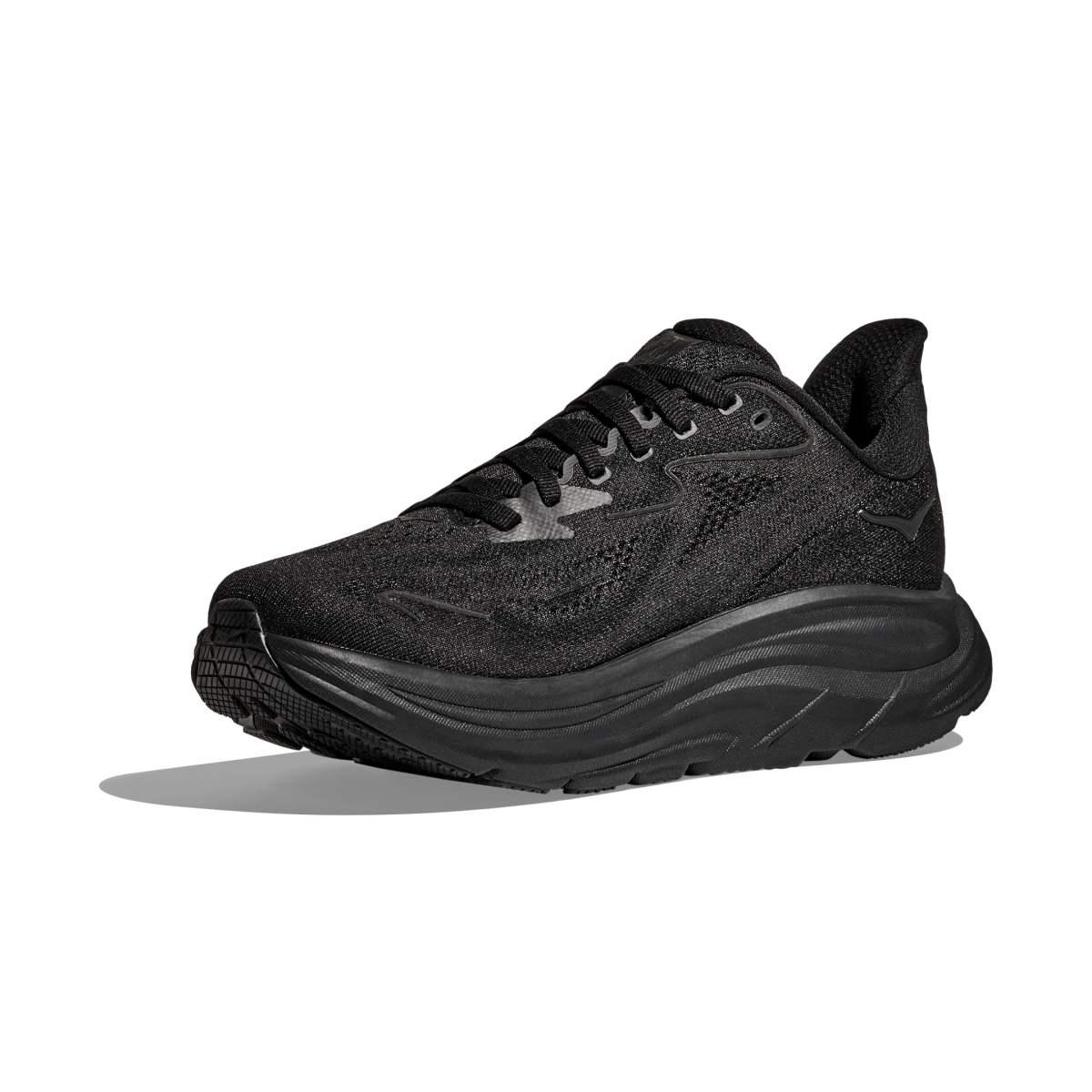 Hoka One One Women's Clifton 10 Black/Black - 10057375 - Tip Top Shoes of New York
