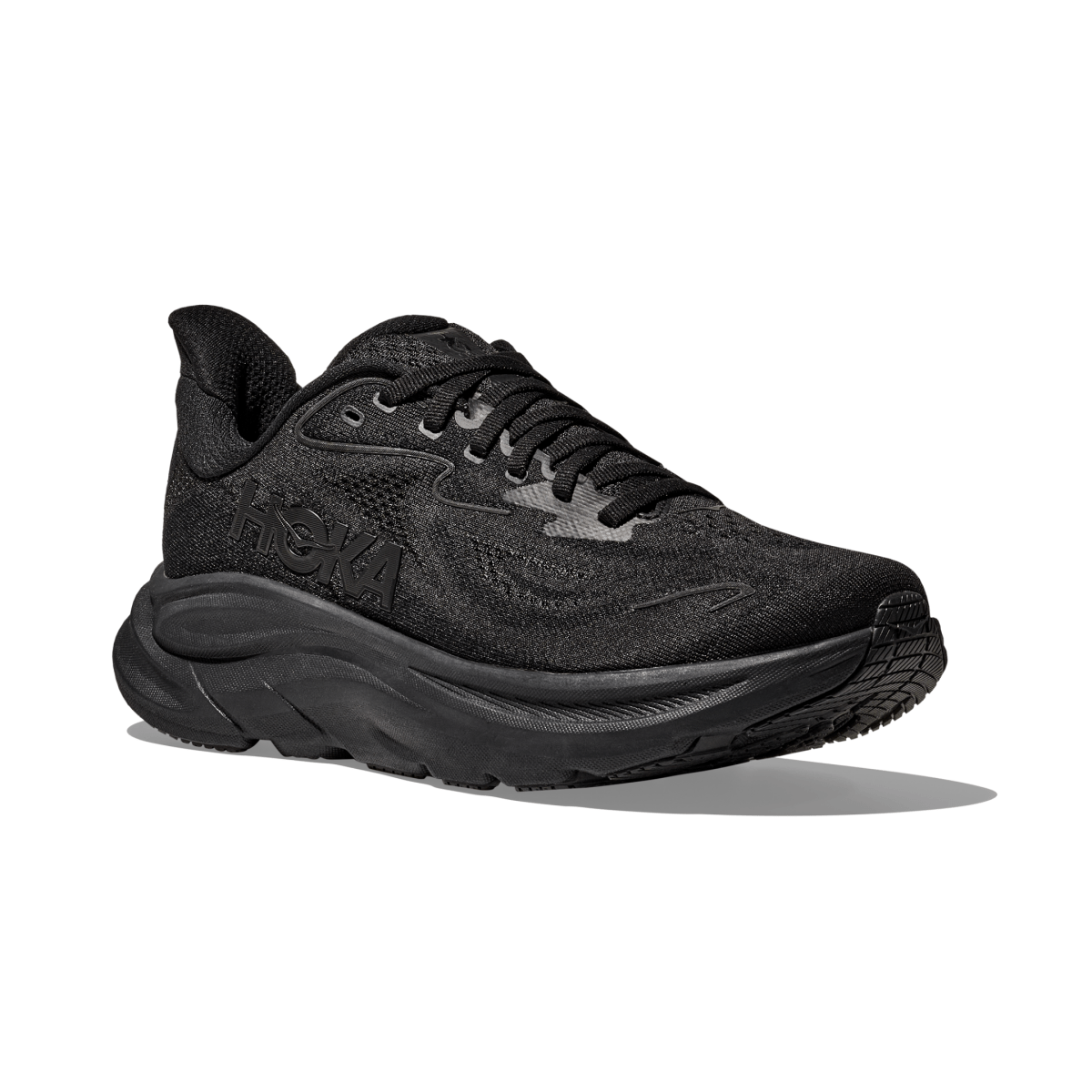 Hoka One One Women's Clifton 10 Black/Black - 10057375 - Tip Top Shoes of New York