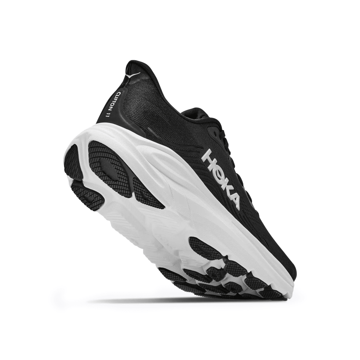 Hoka One One Women's Clifton 11 Black/White - 11020037 - Tip Top Shoes of New York
