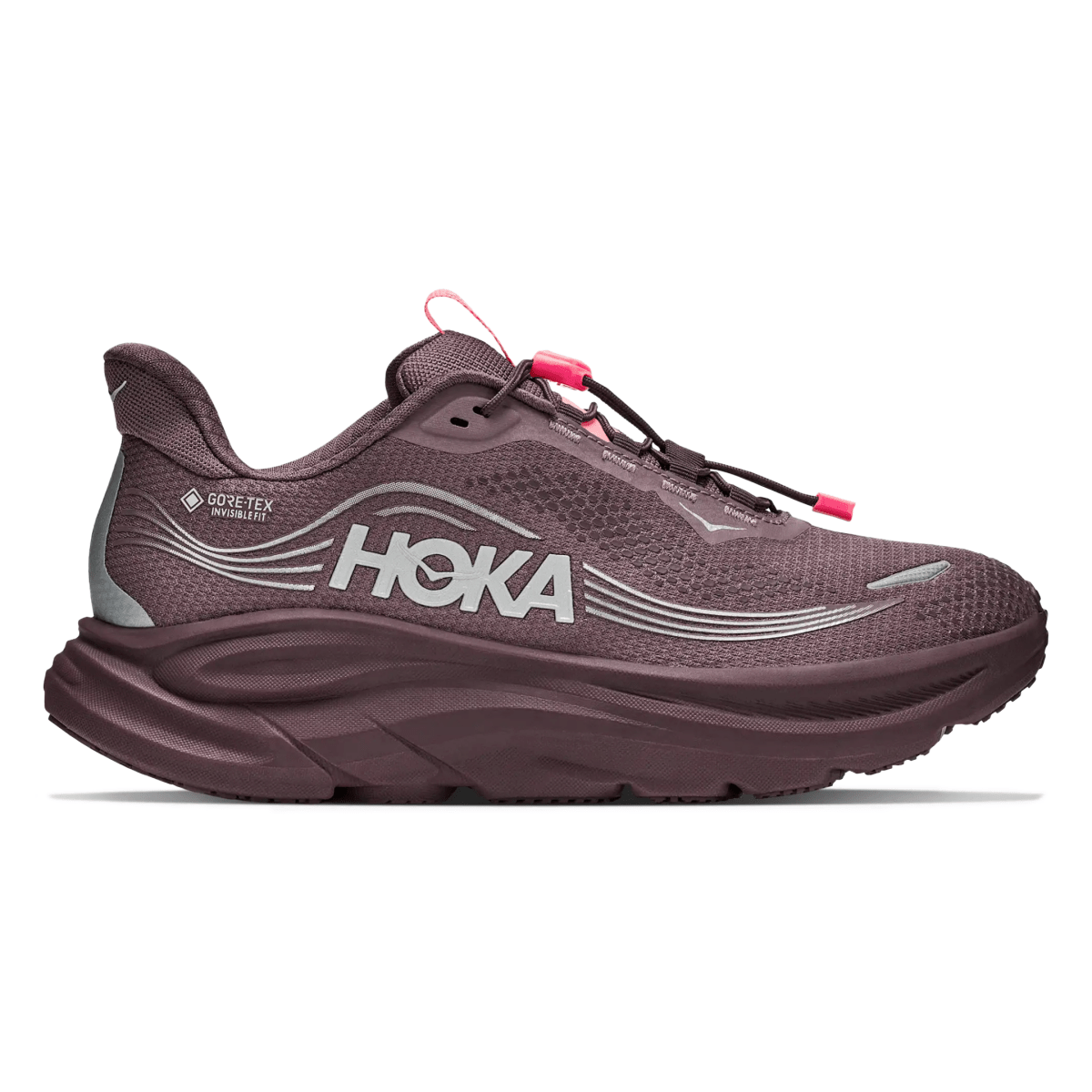 Hoka One One Women's Clifton 11 Gore-Tex Smoky Quartz/Deep Mauve - 11020175 - Tip Top Shoes of New York