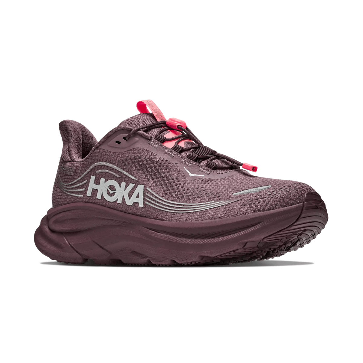 Hoka One One Women's Clifton 11 Gore-Tex Smoky Quartz/Deep Mauve - 11020175 - Tip Top Shoes of New York