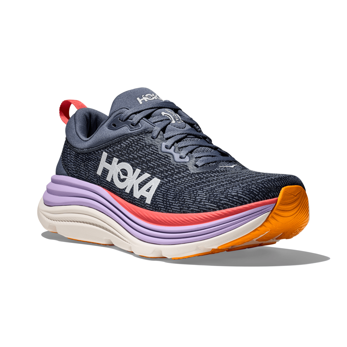 Hoka One One Women's Gaviota 5 Anchor/Grapefruit - 10056241 - Tip Top Shoes of New York