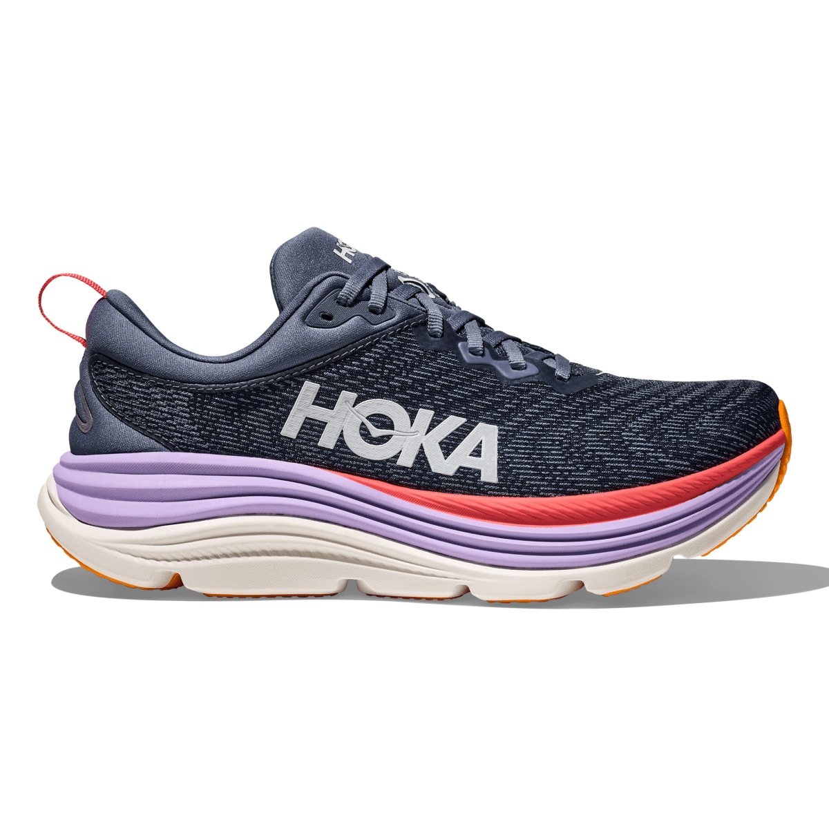 Hoka One One Women's Gaviota 5 Anchor/Grapefruit - 10056241 - Tip Top Shoes of New York