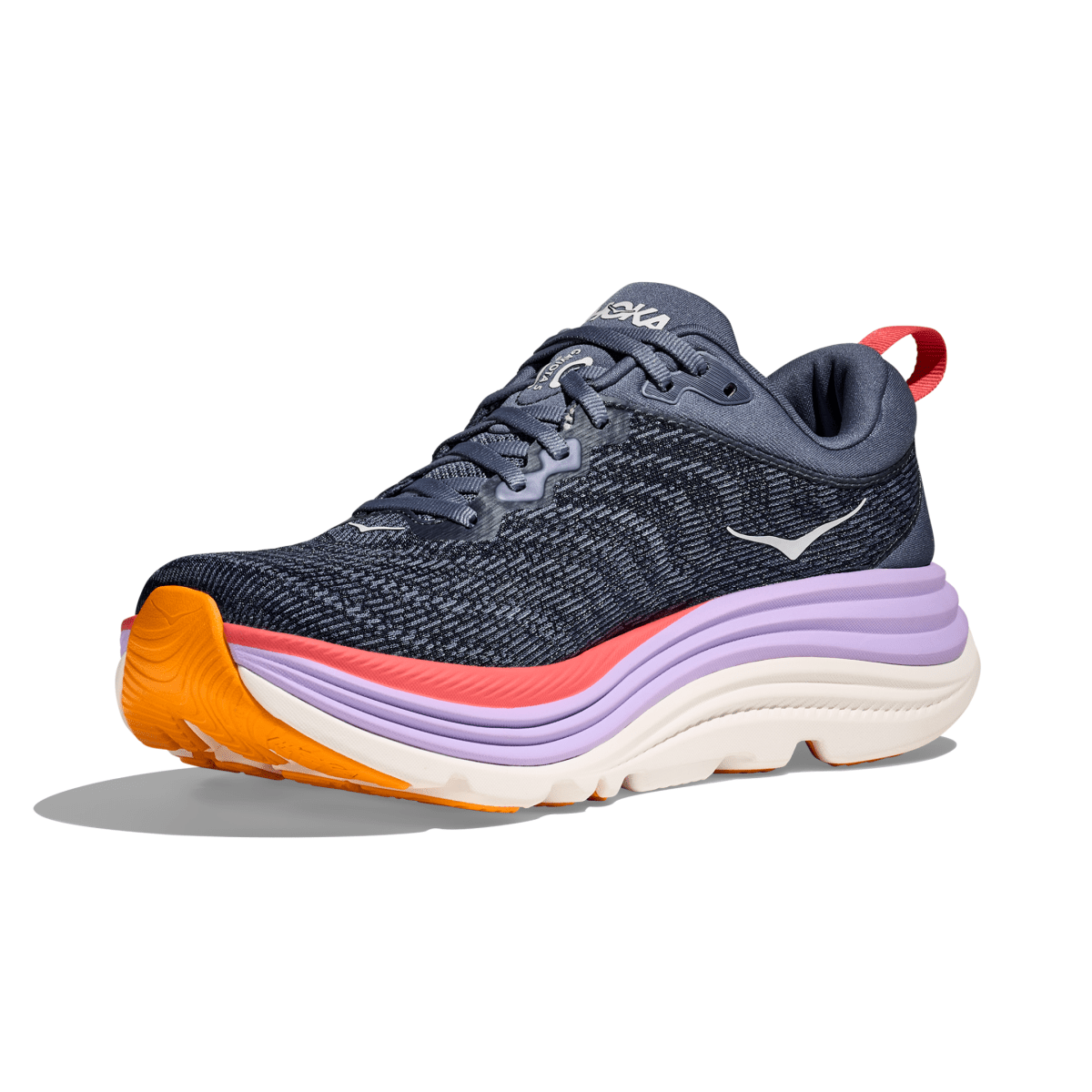 Hoka One One Women's Gaviota 5 Anchor/Grapefruit - 10056241 - Tip Top Shoes of New York