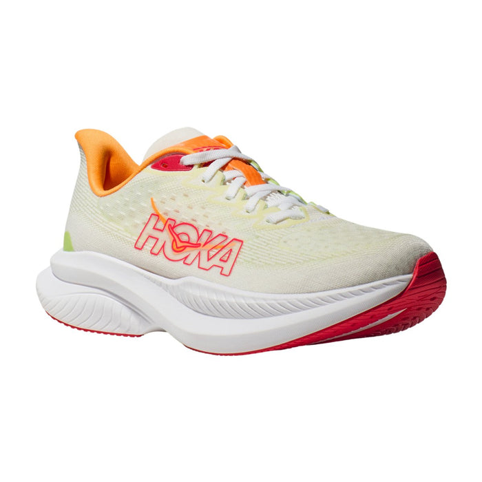 Hoka One One Women's Mach 6 White/Lettuce - 10047681 - Tip Top Shoes of New York