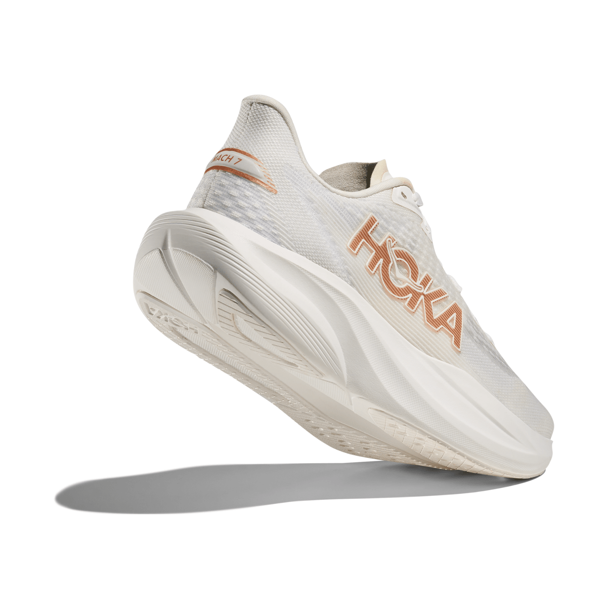Hoka One One Women's Mach 7 Frost/Rose Gold - 11011809 - Tip Top Shoes of New York
