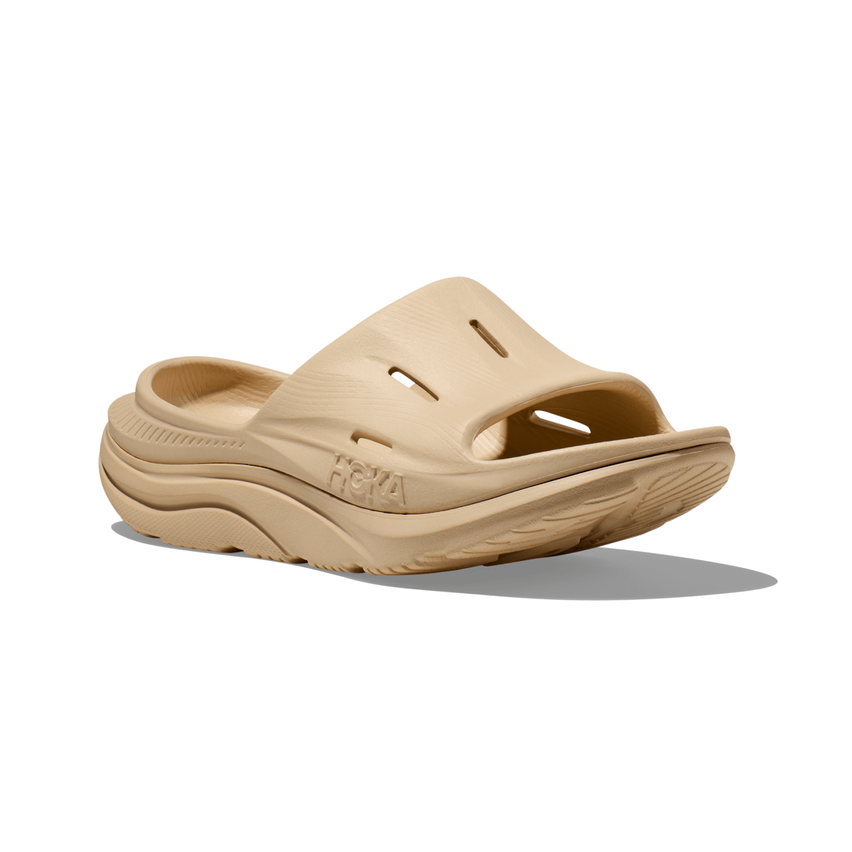 Hoka One One Women's Ora Recovery Slide 3 Shifting Sand - 3018767 - Tip Top Shoes of New York