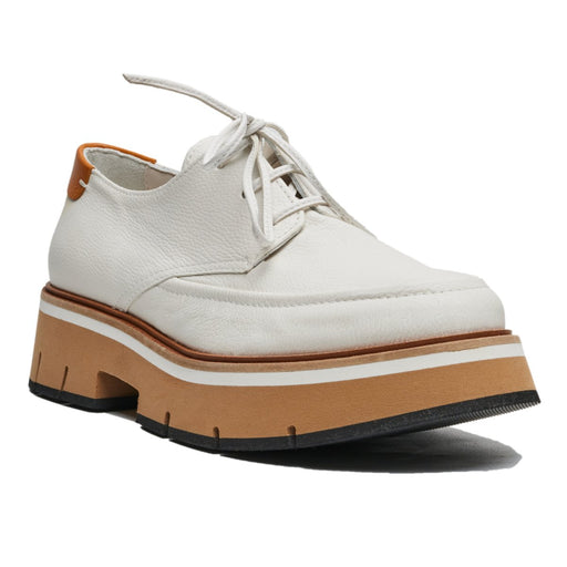 Homers Women's Bufalino Blanco Senape Leather - 9014947 - Tip Top Shoes of New York